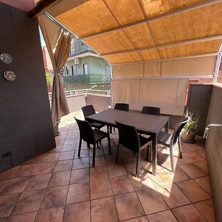 With Terrace Close To Catania Sicily Tatil Evi Adrano